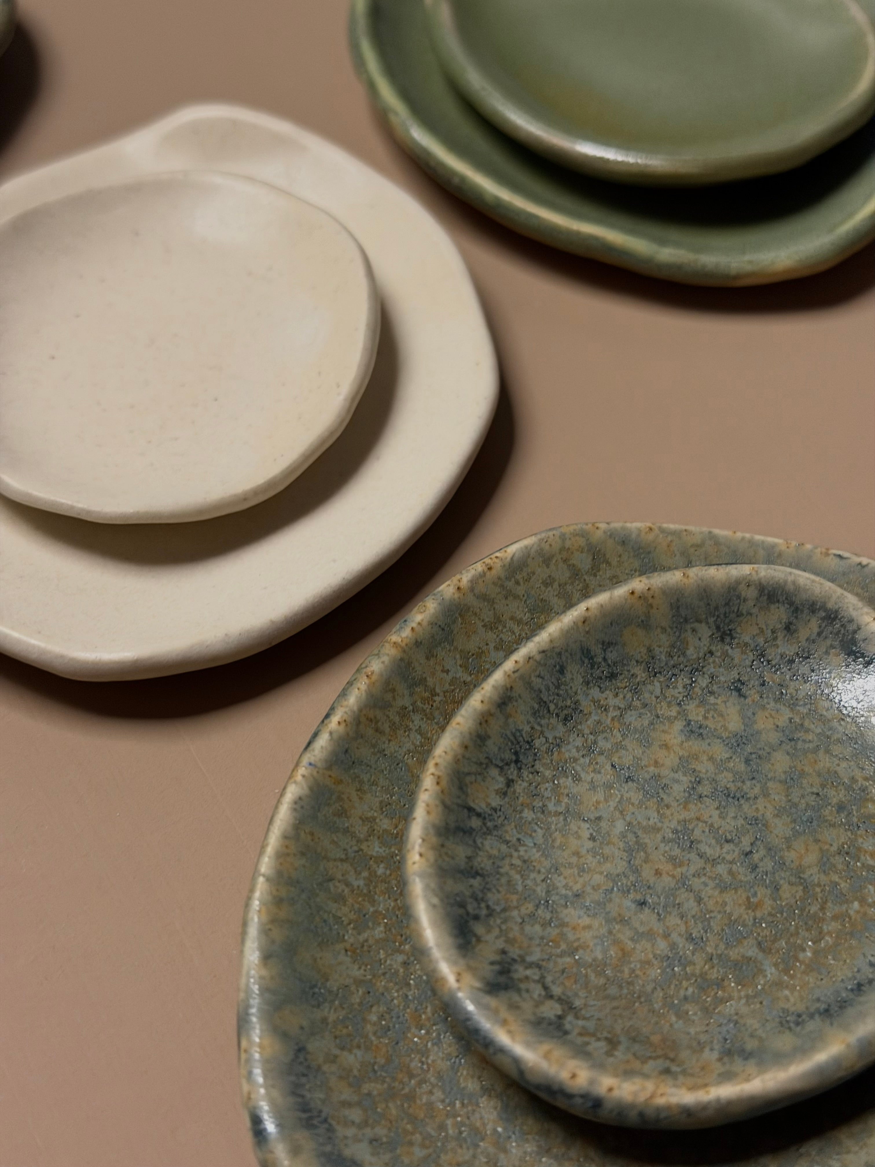 Blue Agate Tiny Dish Set