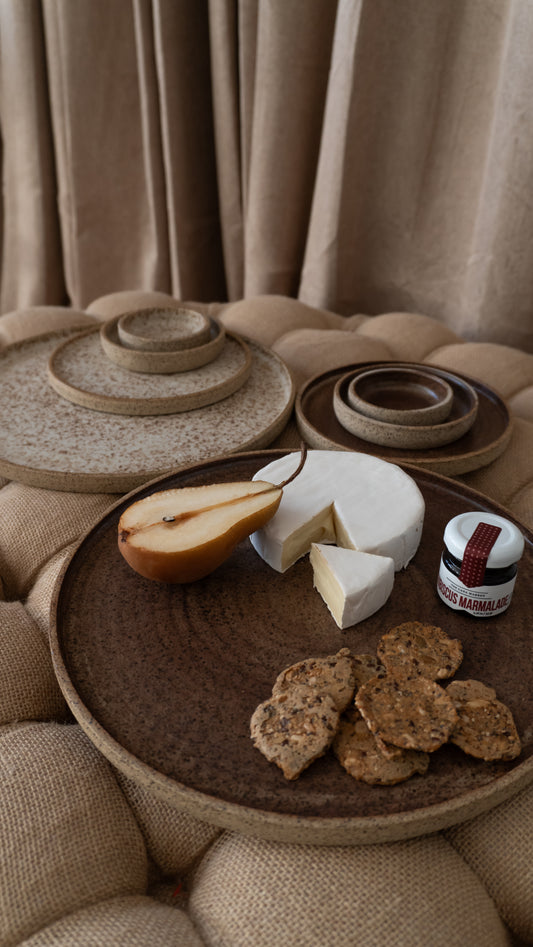 Charcuterie Set Brown - Made To Order