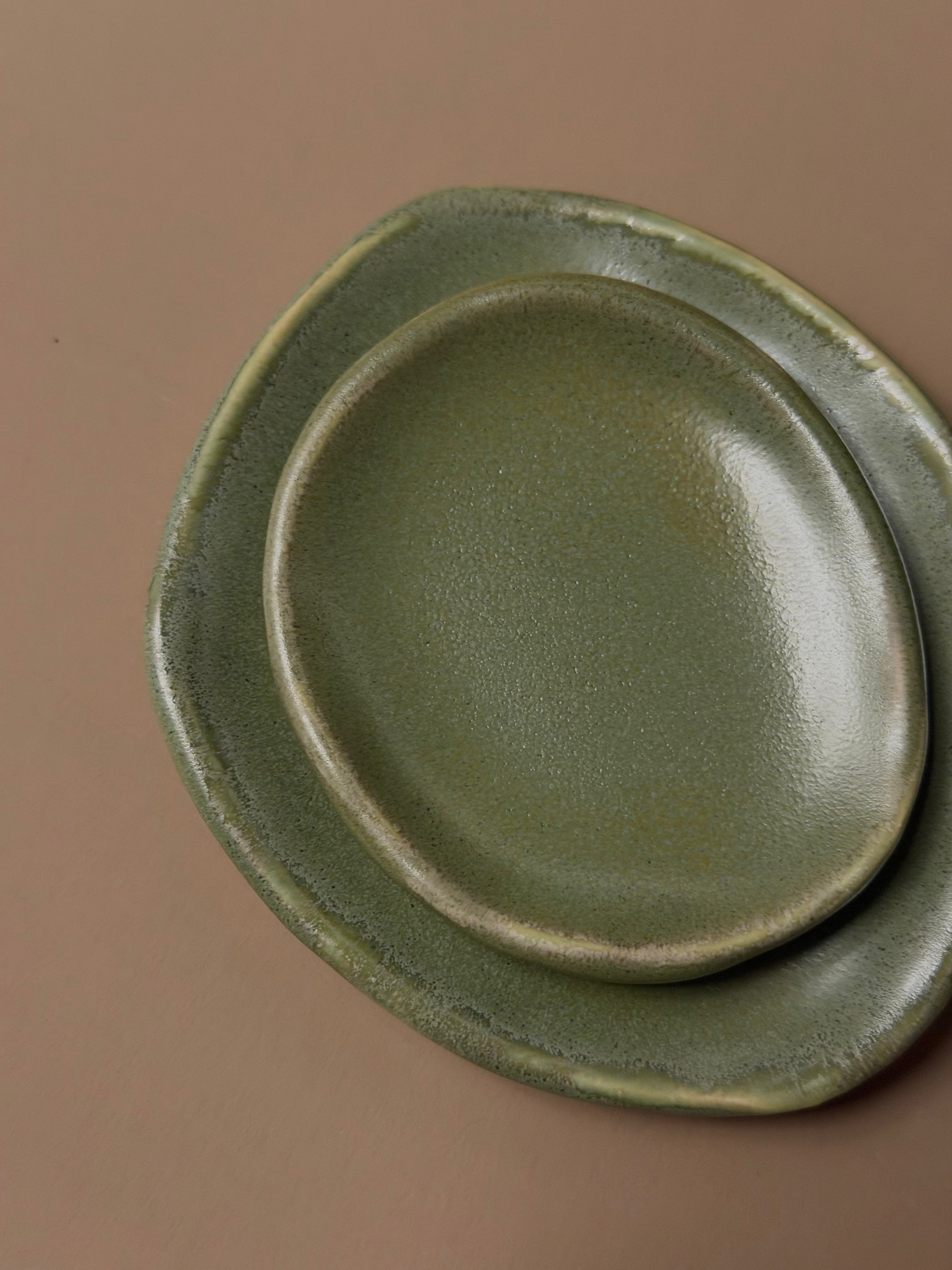 Green Tea Tiny Dish Set